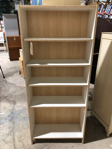 Tall White Bookcase