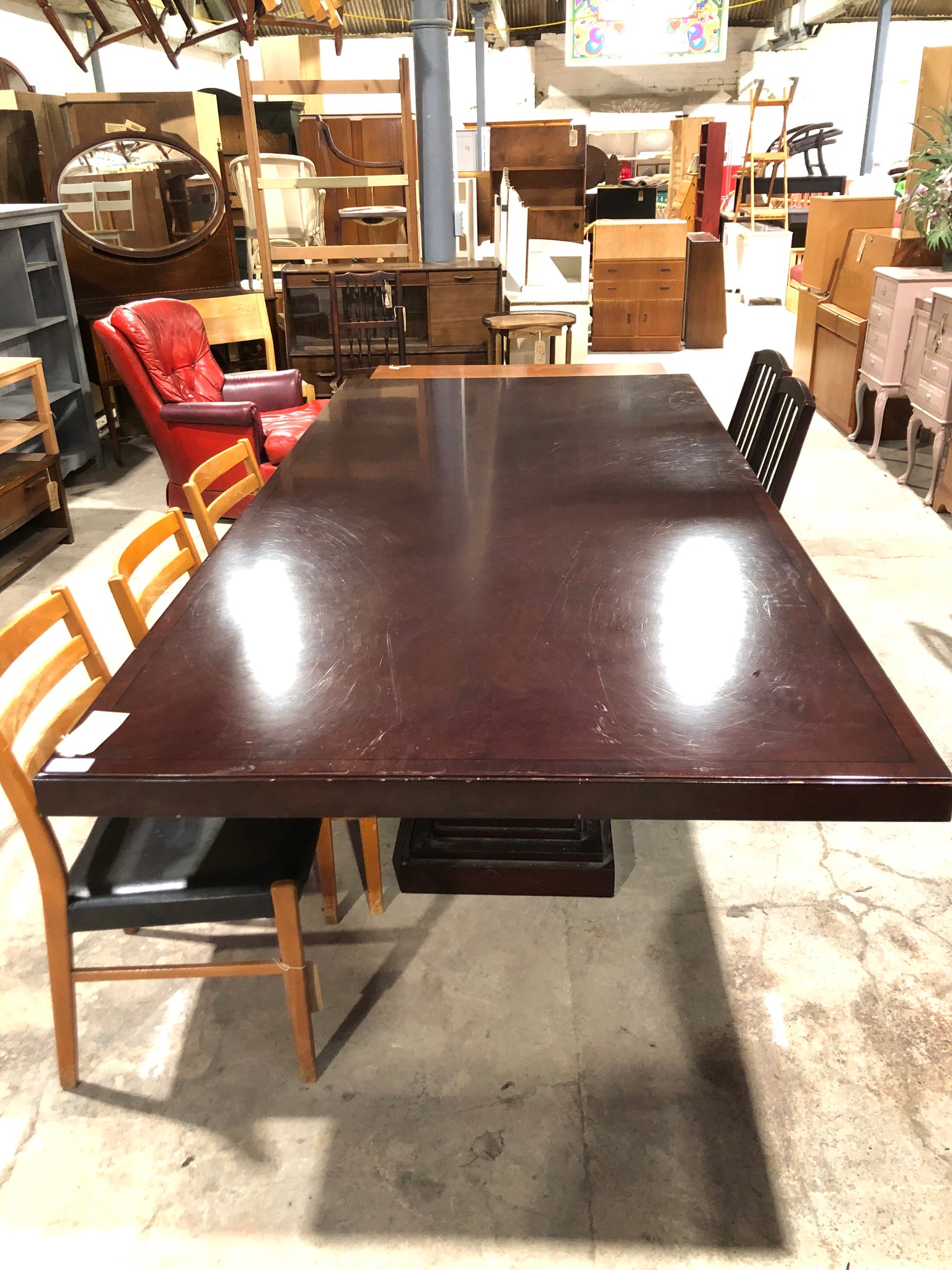 GHC - Large Art Deco Style Dining Table