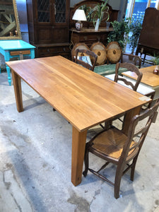 Rectangular Oak Dining Table