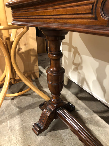 Antique Curved Shaped Hallway Table