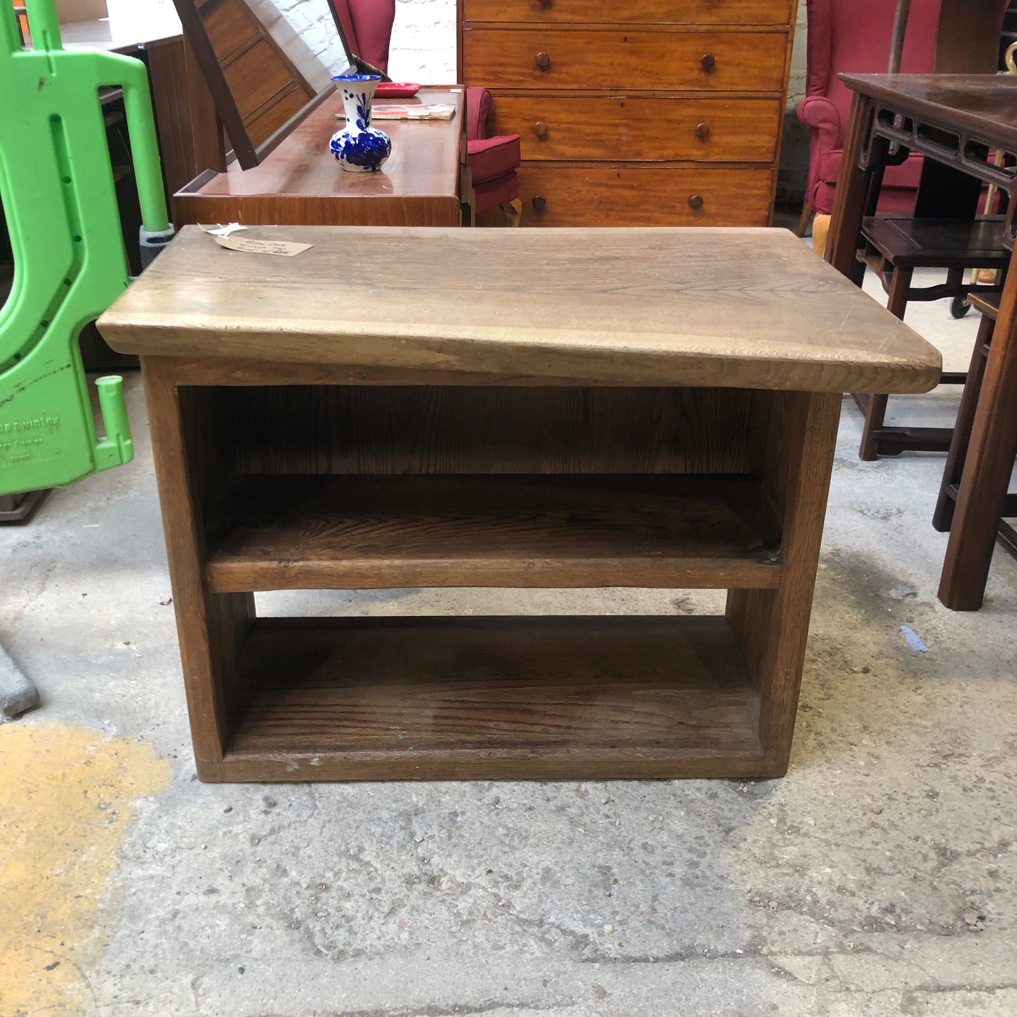 Rustic Oak TV Unit